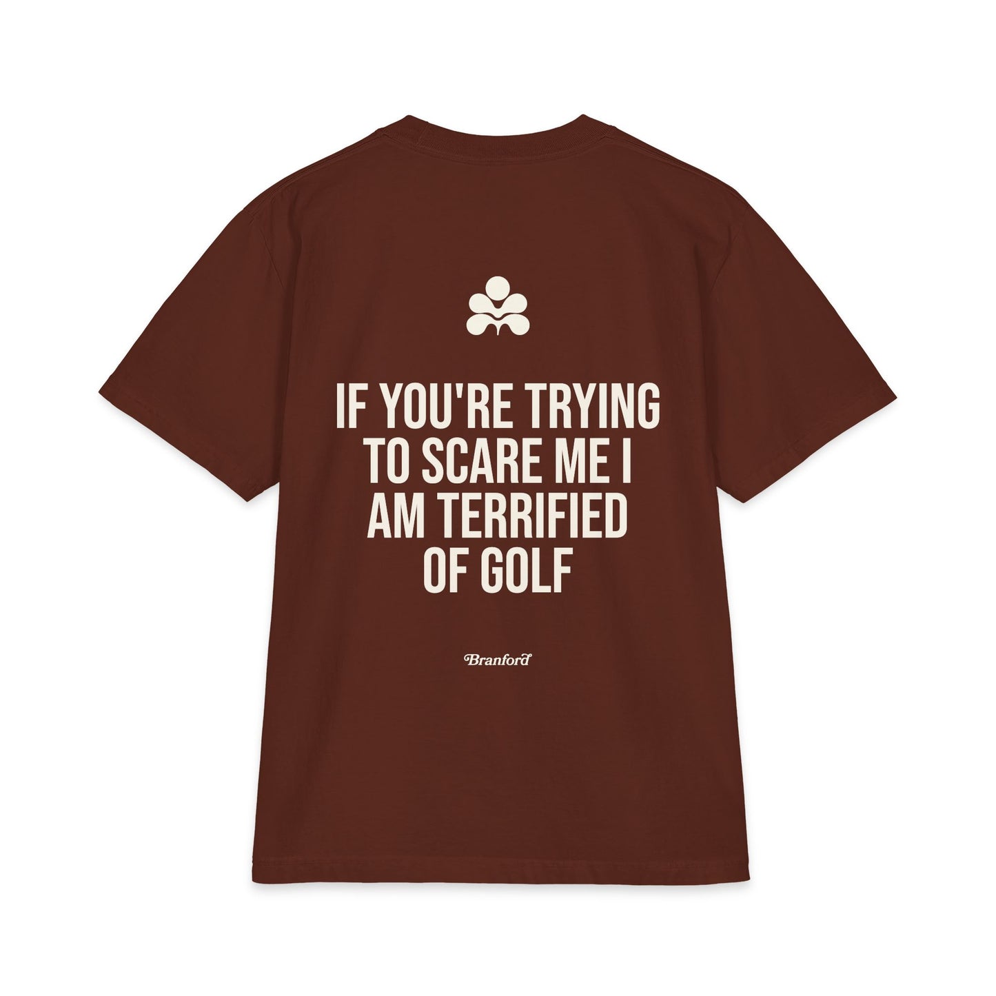 Terrified of Golf Tee