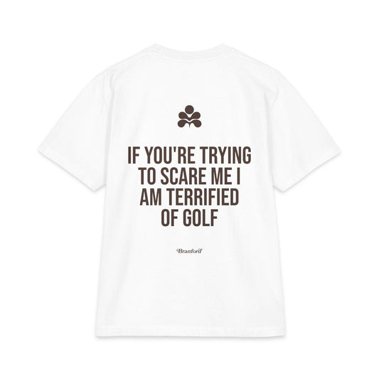 Terrified of Golf Tee