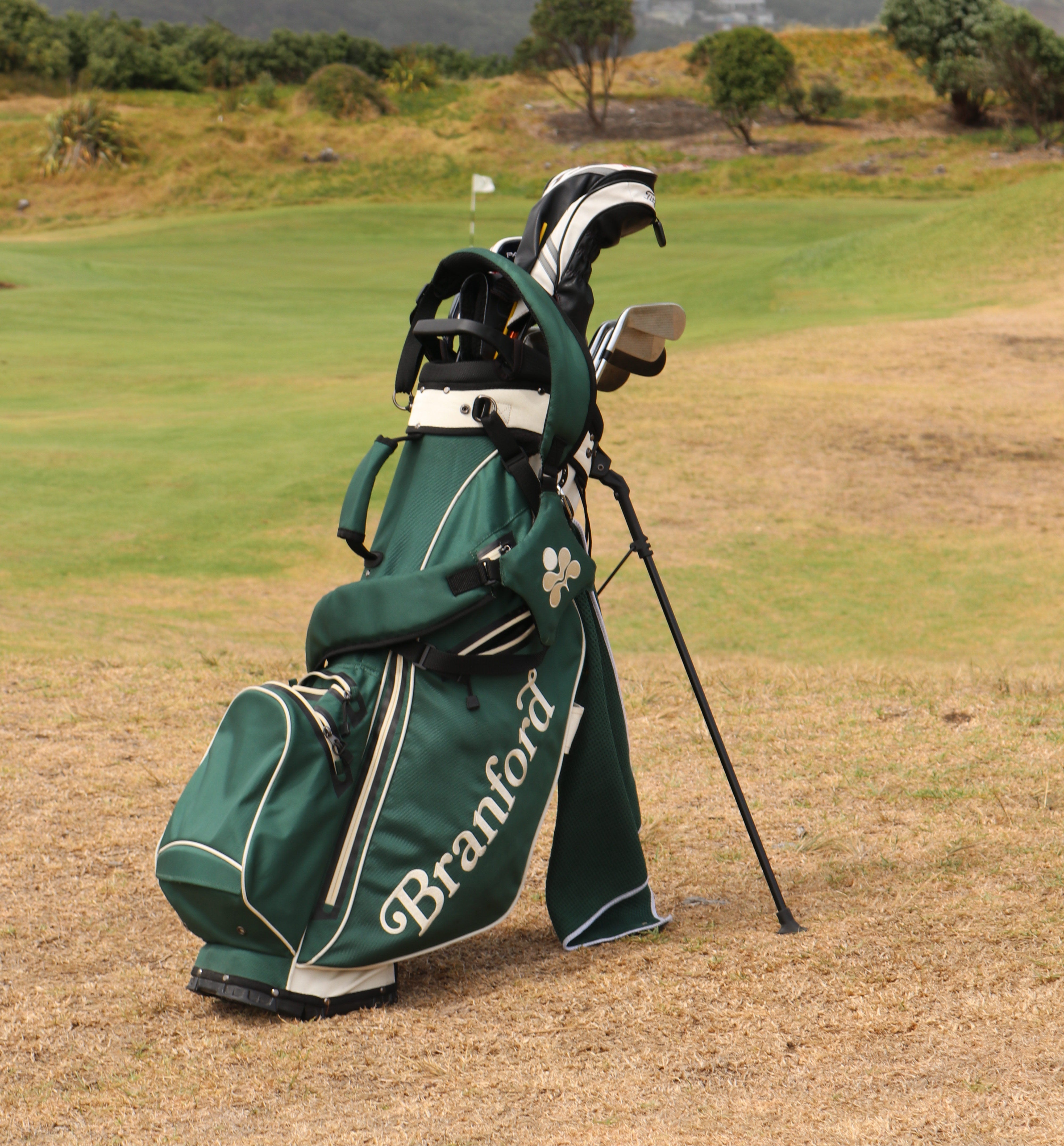 Forest Green Stand Bag – Branford Golf